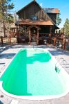 Clubhouse with community pool and 2 hot tubs